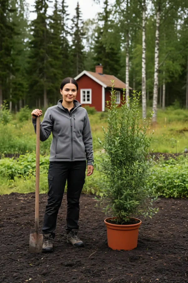 Liguster liga hæk Genius Pakke i potte 140-180cm - Giver øjeblikkelig afskærmning