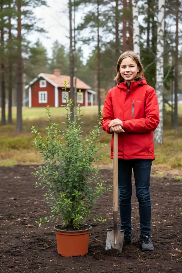 Liguster liga hæk Genius Pakke i potte 100-140cm - Giver øjeblikkelig afskærmning