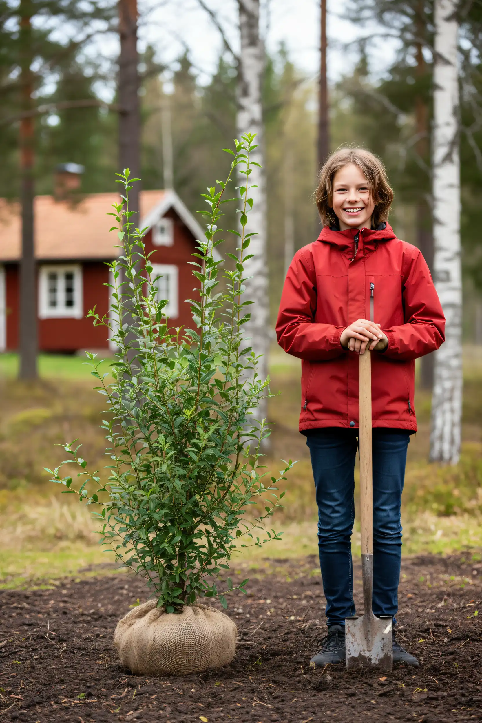 Liguster liga hæk Genius Pakke med rodklump 100-140cm - Giver øjeblikkelig afskærmning