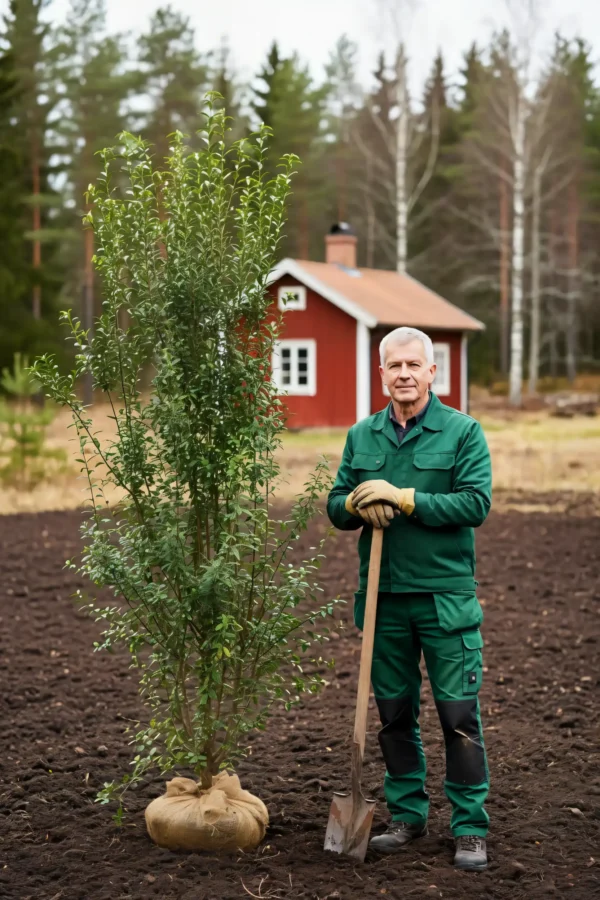 Liguster liga hæk Genius Pakke med rodklump 220-260cm - Giver øjeblikkelig afskærmning