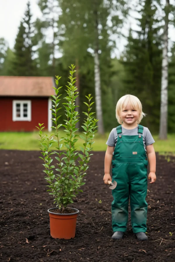 Storbladet liguster hæk Genius Pakke i potte 60-100cm - Giver øjeblikkelig afskærmning