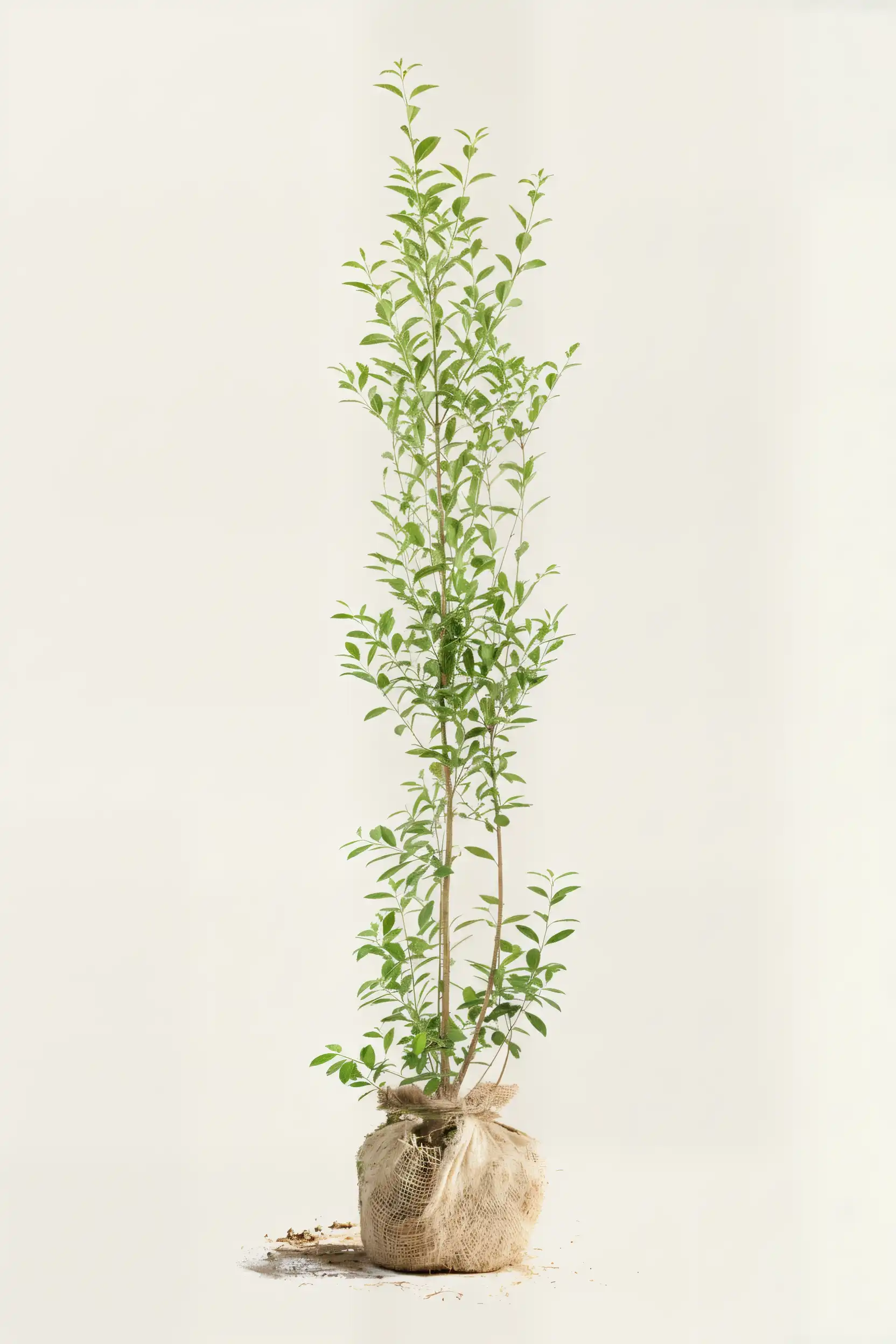 Storbladet liguster hæk Budget Pakke med rodklump 180-220cm - Giver øjeblikkelig afskærmning